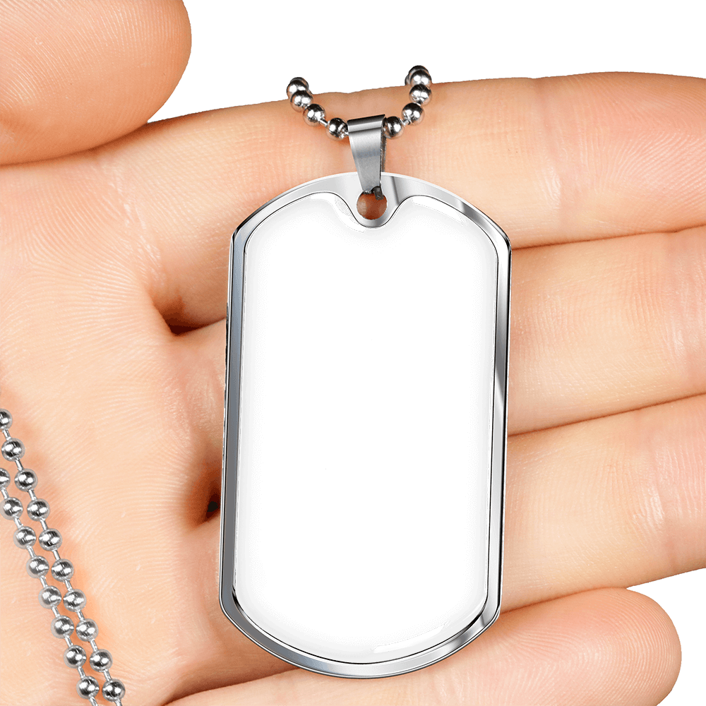 Something To Remember - Dog Tag Necklace with Engraving- SALLE!!