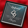 Heart Pendant Necklace in White Gold - Unbreakable Bond Gift