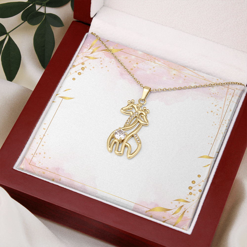 NEW!!- Giraffe Necklace- 18k GOLD FINISH!