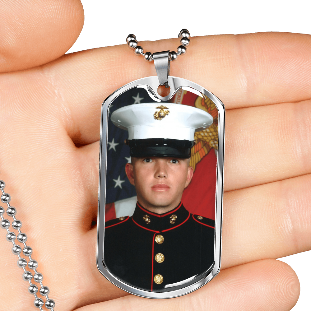 Something To Remember - Dog Tag Necklace with Engraving- SALLE!!