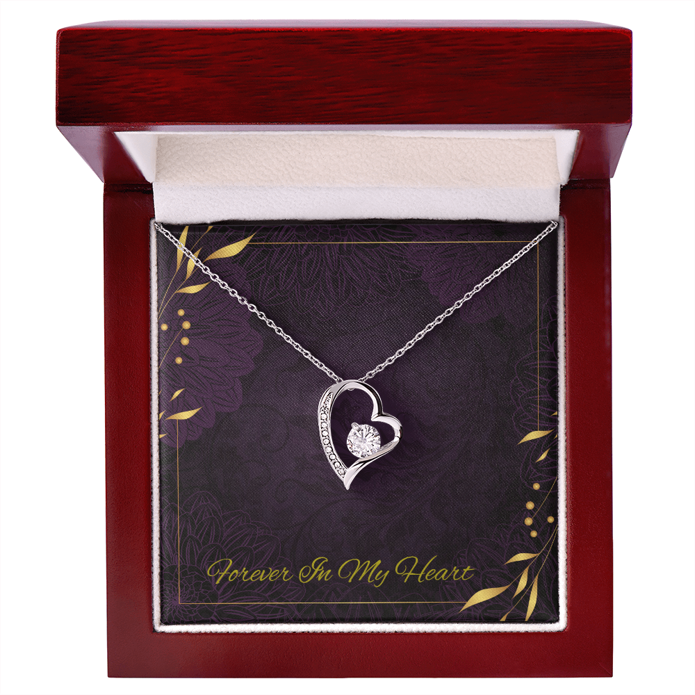 Forever In My Heart - Necklace for a Special  Loved one! - GOLD FINISH- SALE!