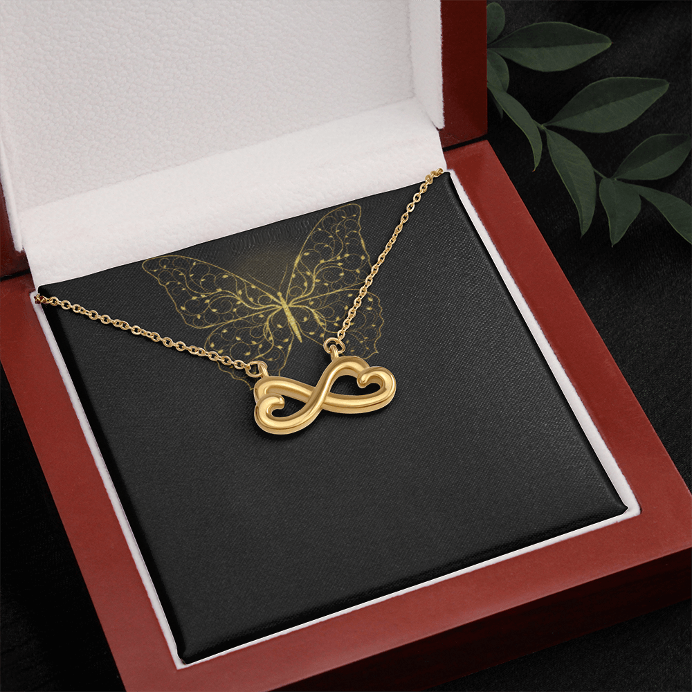 Endless Love Necklace - GOLD FINISH - SALE!