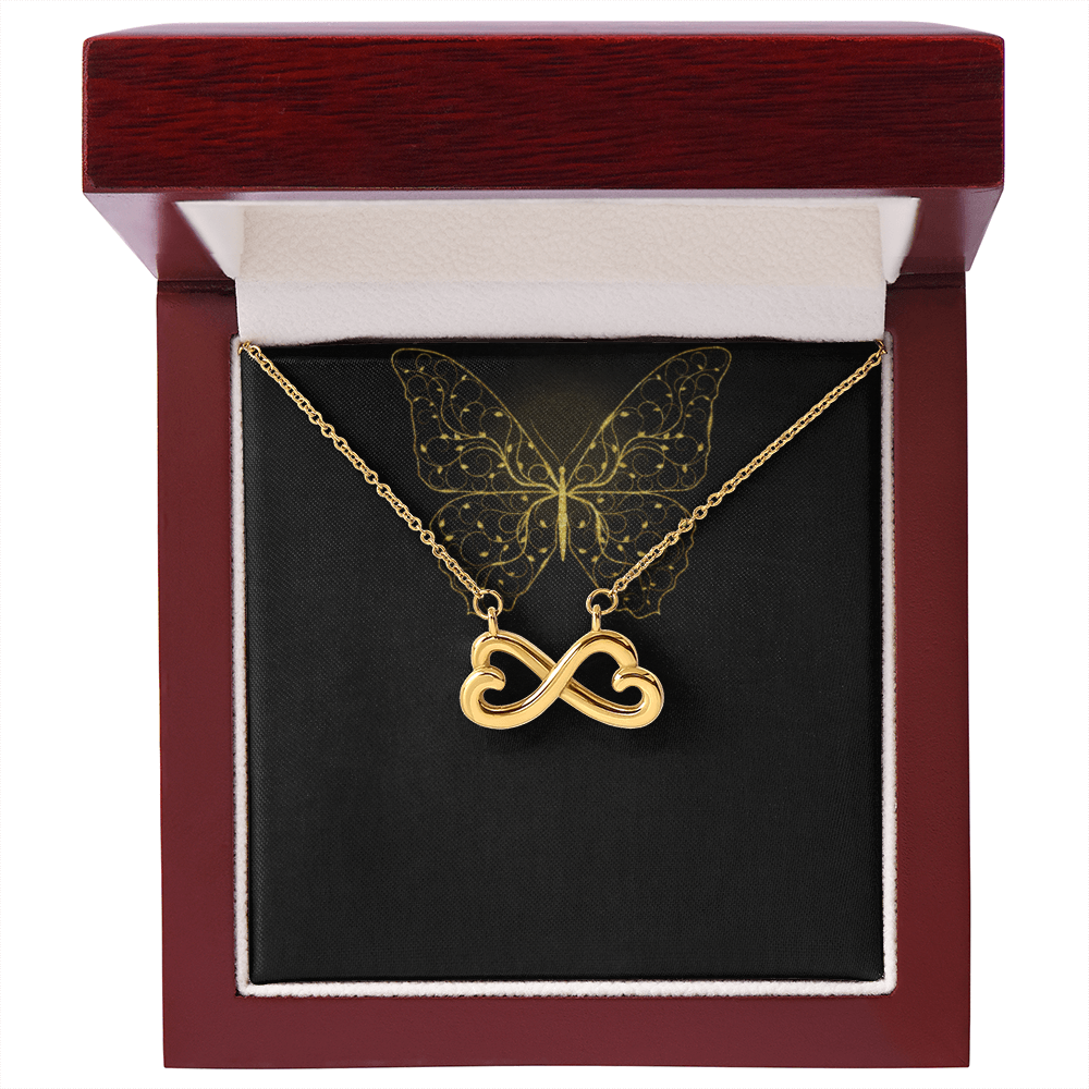 Endless Love Necklace - GOLD FINISH - SALE!
