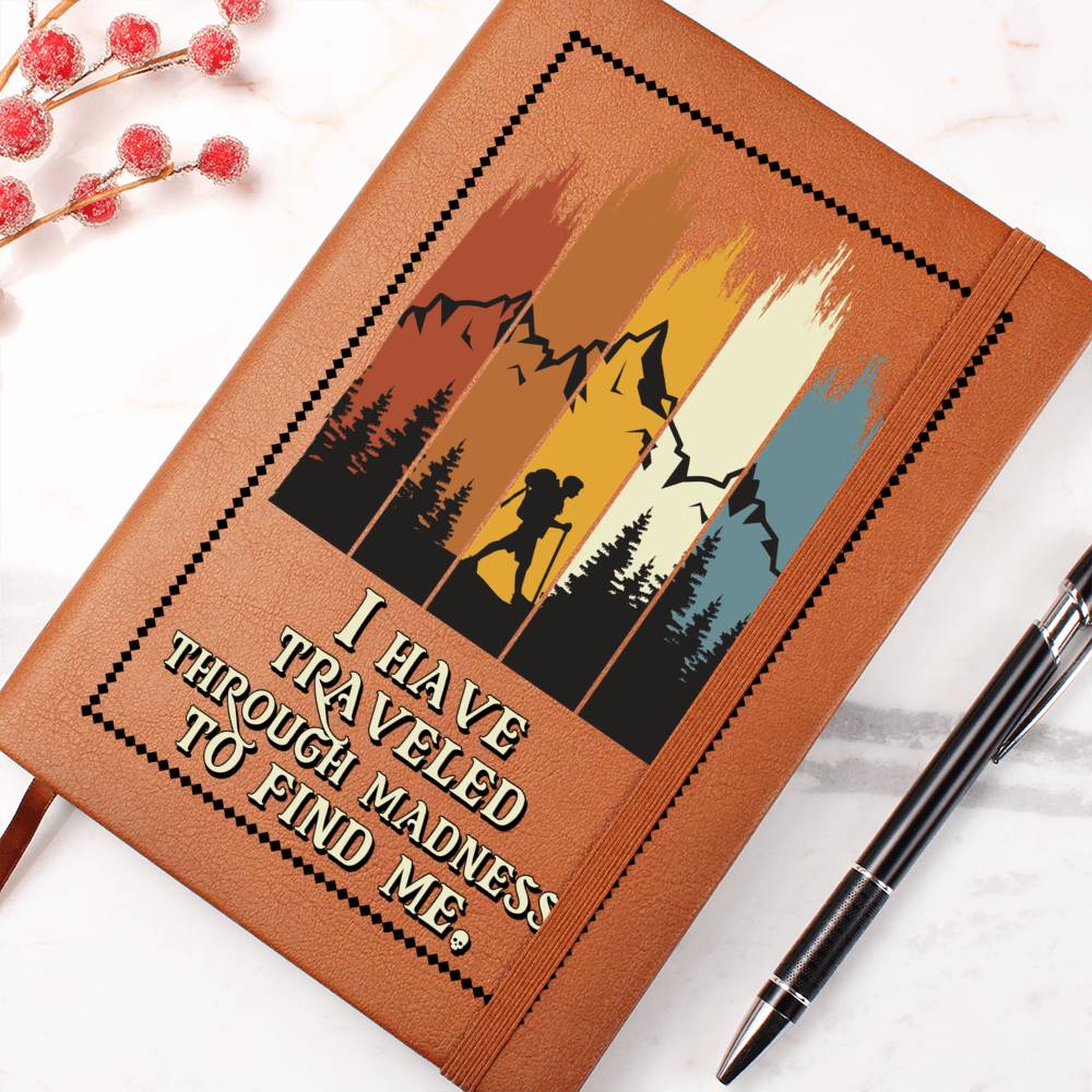 Traveled to Find Me -  Vegan Leather Journal