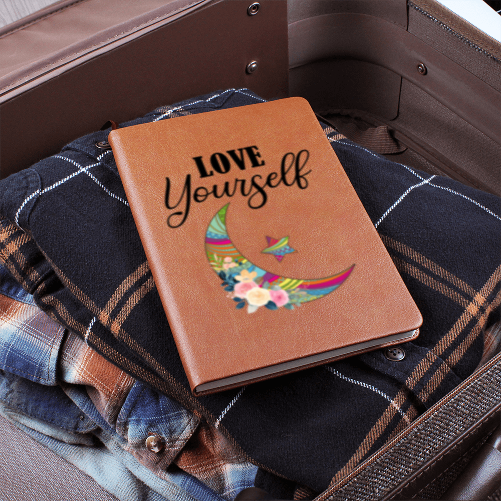 Love your Self- Leather Graphic Journal