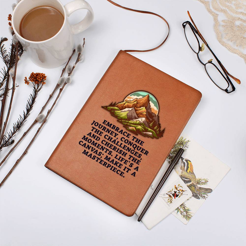 Embrace the Journey - Vegan Leather Journal