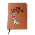 Love your Self- Leather Graphic Journal
