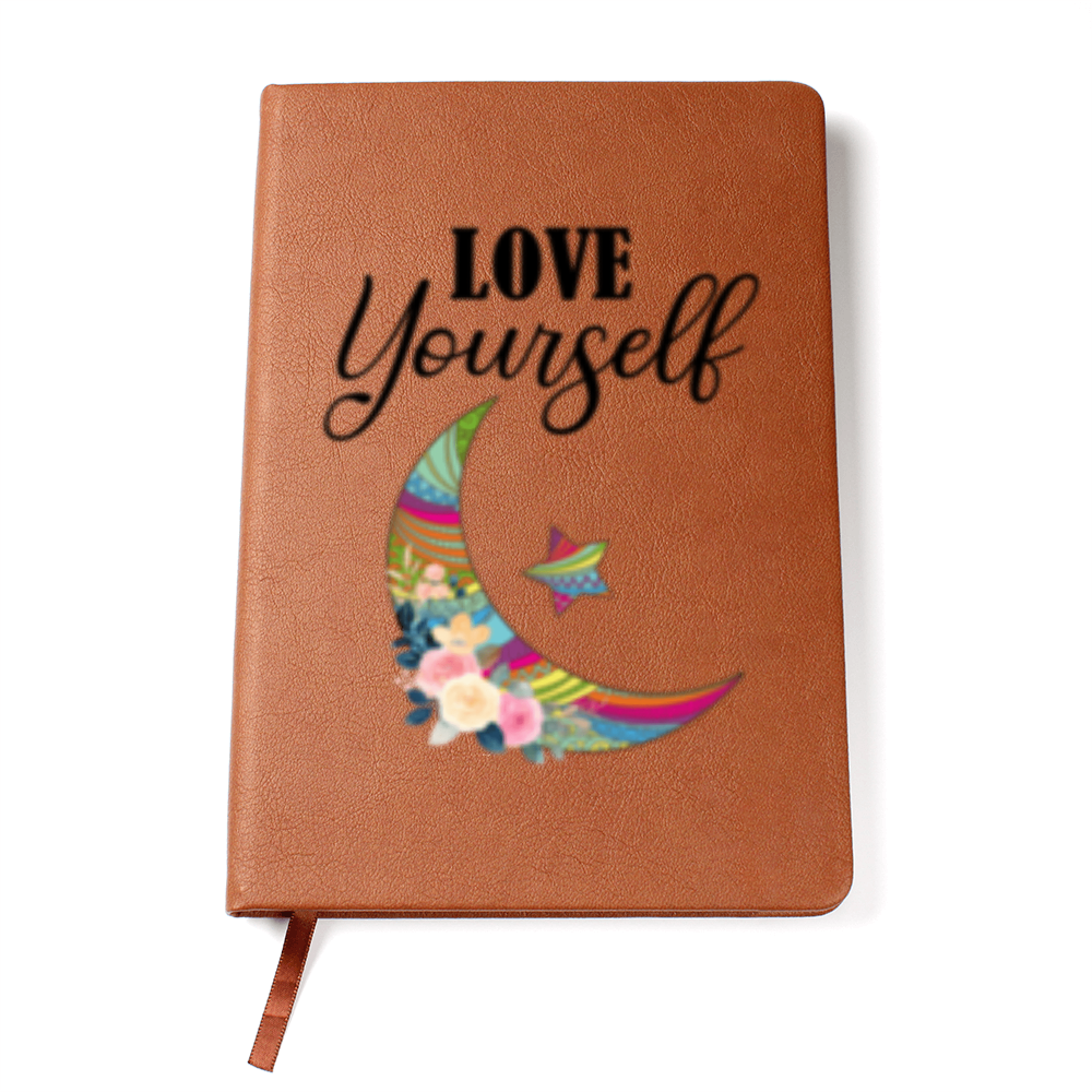Love your Self- Leather Graphic Journal