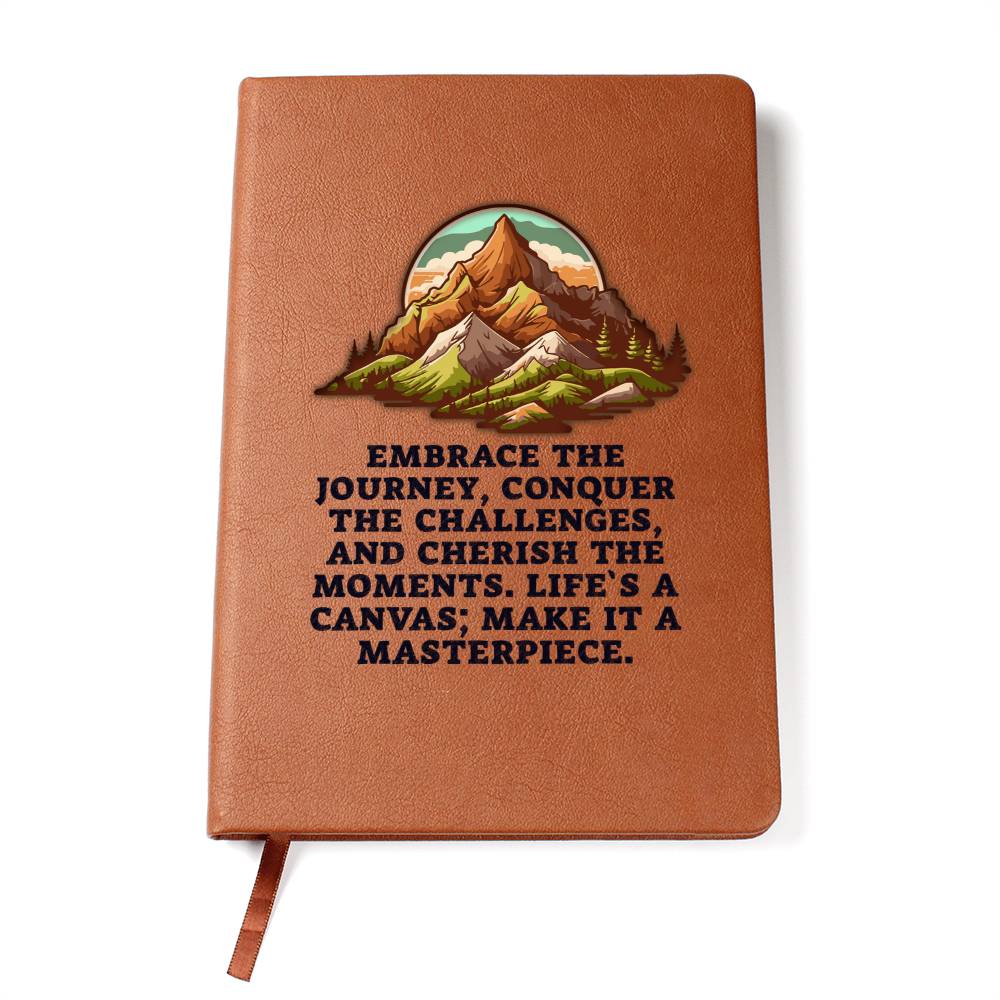 Embrace the Journey - Vegan Leather Journal