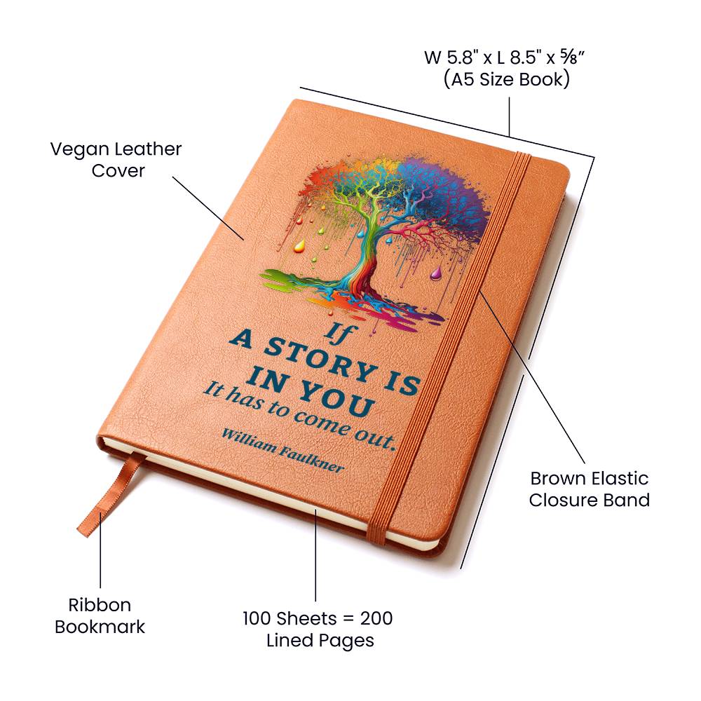 The Story Within -  Leather Journal