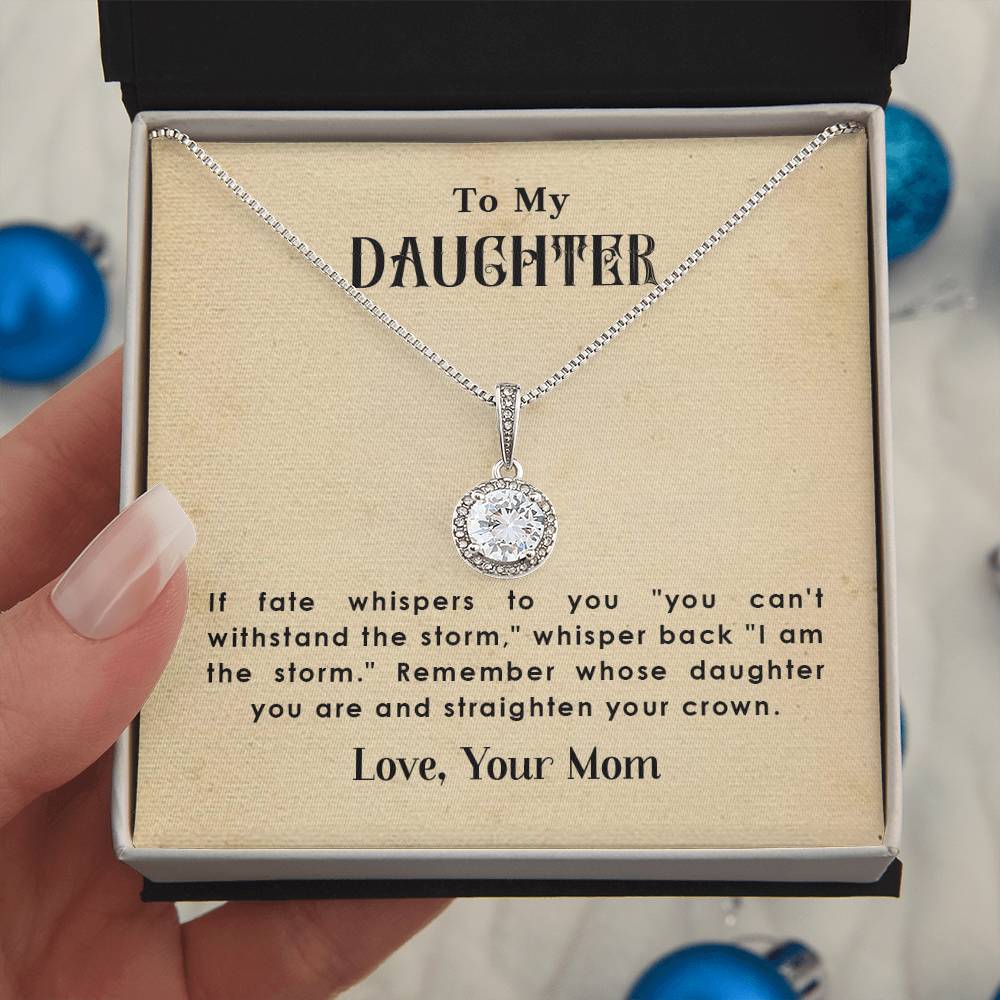 Straighten Your Crown - Eternal Hope Necklace- GOLD FINISH