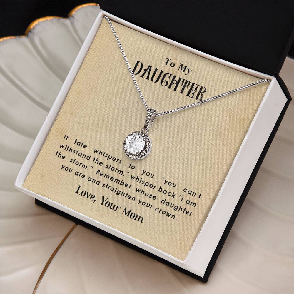 Straighten Your Crown - Eternal Hope Necklace- GOLD FINISH