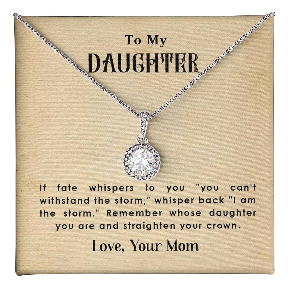 Straighten Your Crown - Eternal Hope Necklace- GOLD FINISH