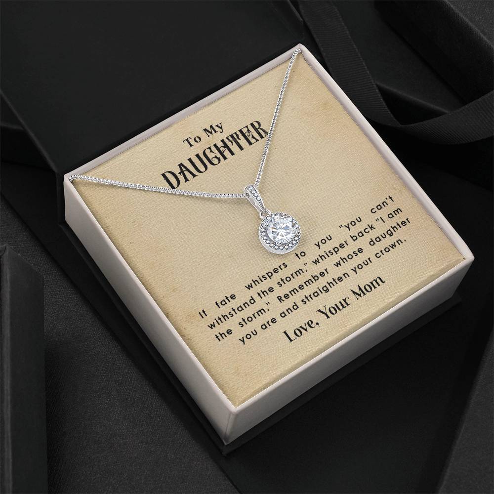 Straighten Your Crown - Eternal Hope Necklace- GOLD FINISH