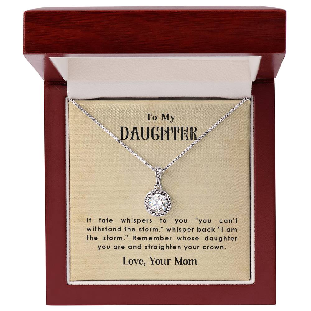 Straighten Your Crown - Eternal Hope Necklace- GOLD FINISH