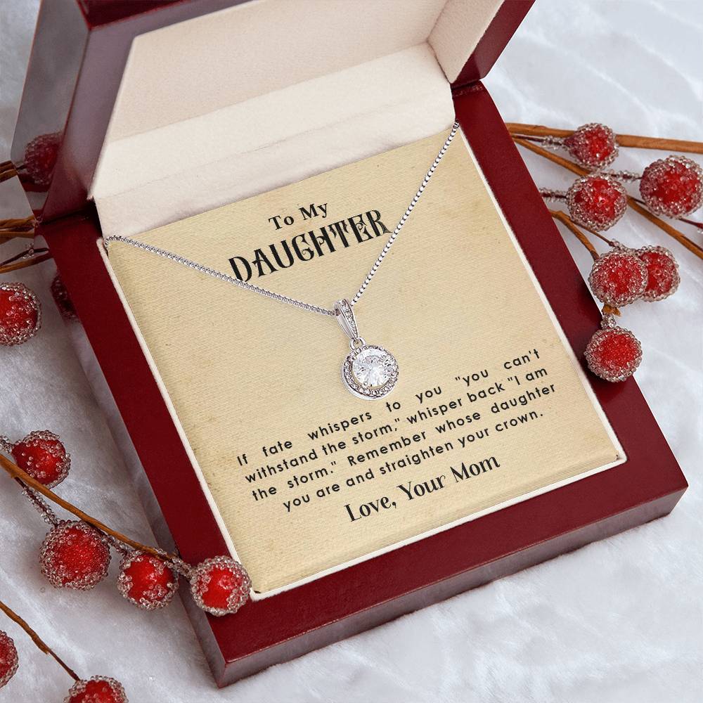 Straighten Your Crown - Eternal Hope Necklace- GOLD FINISH