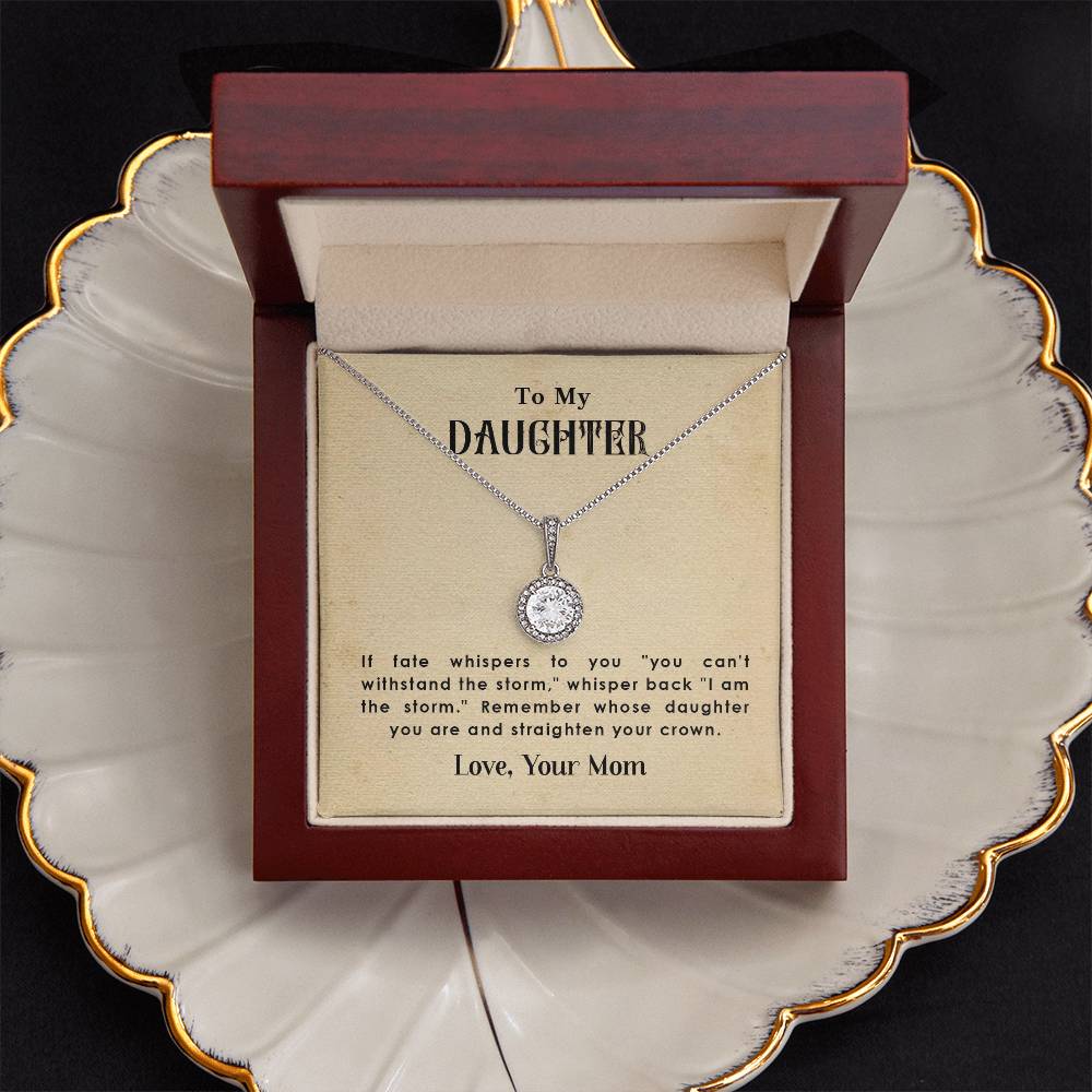 Straighten Your Crown - Eternal Hope Necklace- GOLD FINISH