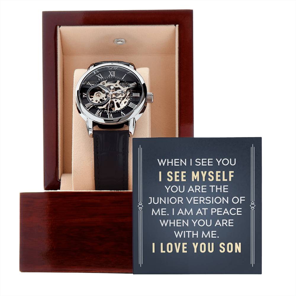 I See Myself In You - Openwork Watch- Automatic - SON
