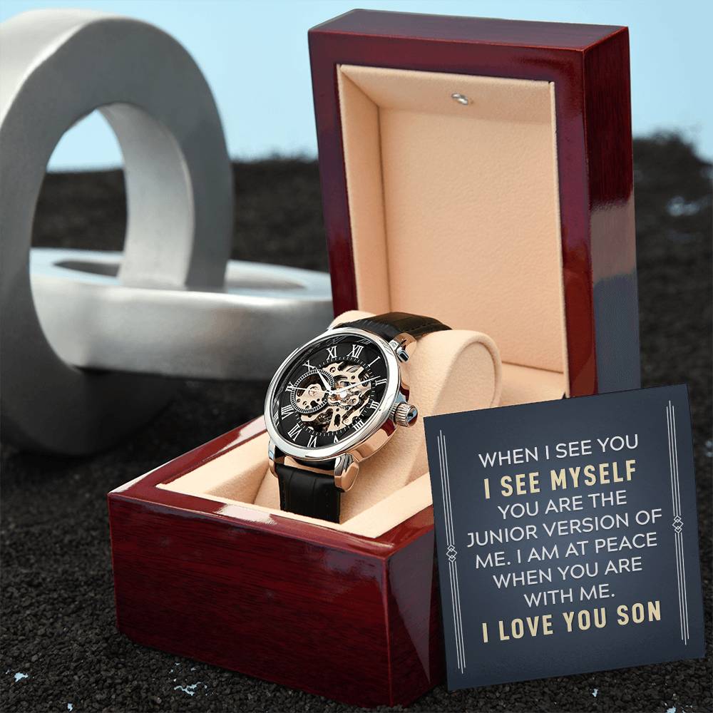 I See Myself In You - Openwork Watch- Automatic - SON
