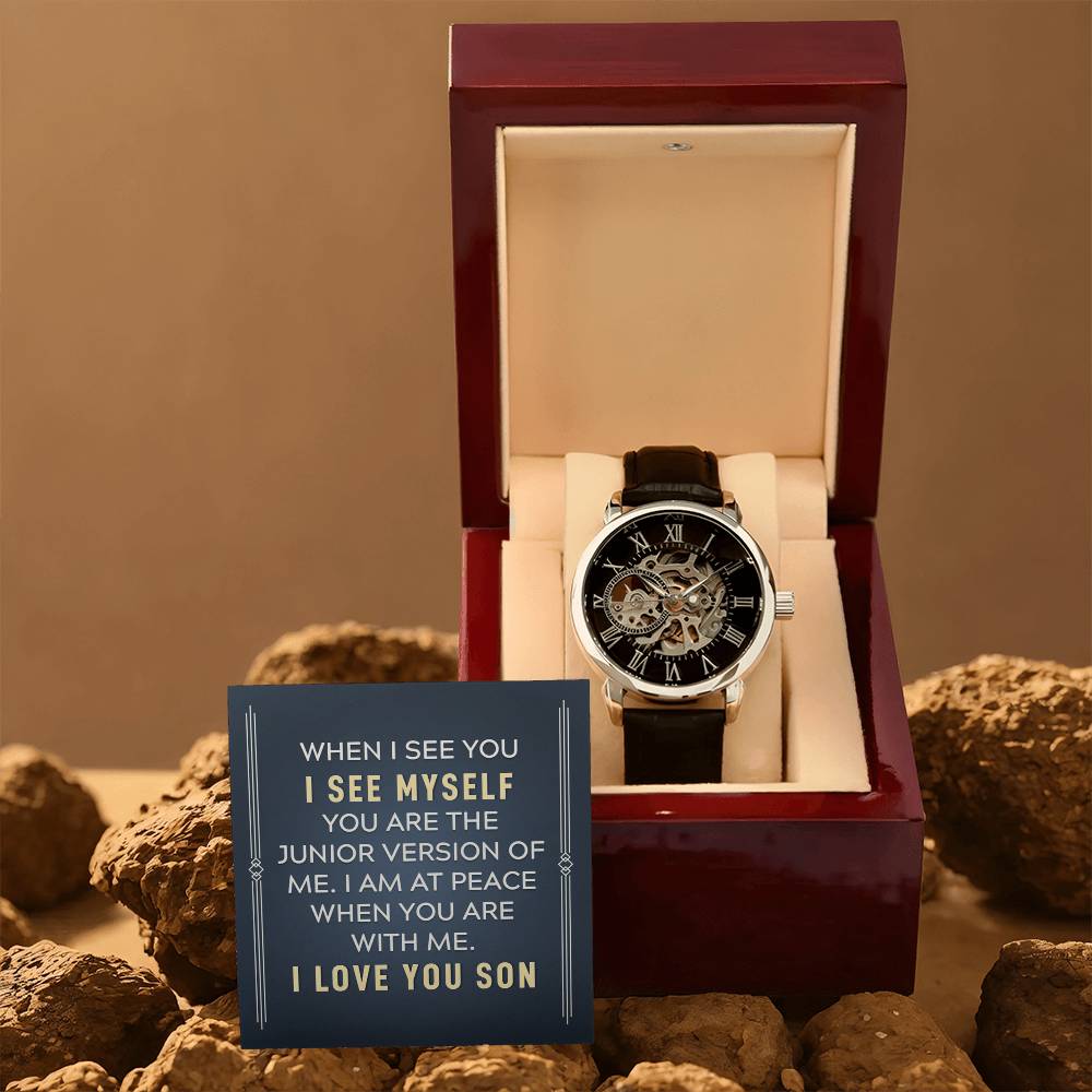 I See Myself In You - Openwork Watch- Automatic - SON
