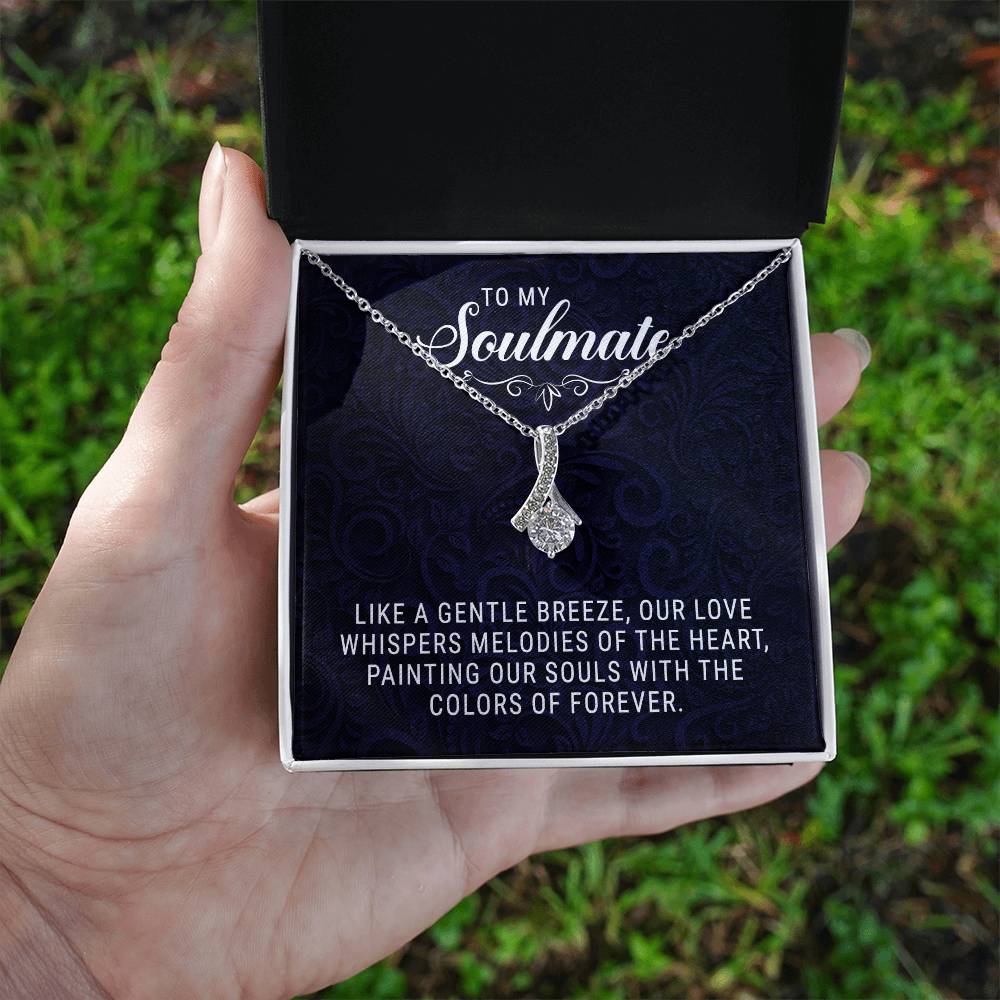 To My Soulmate - Allruing Beauty Necklace- GOLD FINISH