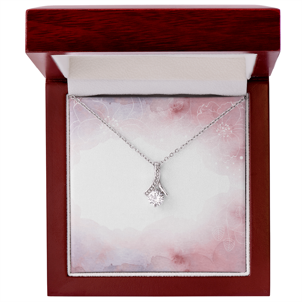 Alluring Beauty Necklace-  GOLD FINISH - SALE!