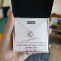 My Whole Life - Love Knot Necklace- GOLD FINSIH