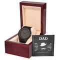 Dad's Love - Wooden Watch - SALE