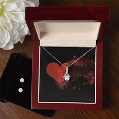 Alluring Beauty Necklace & Earring Set