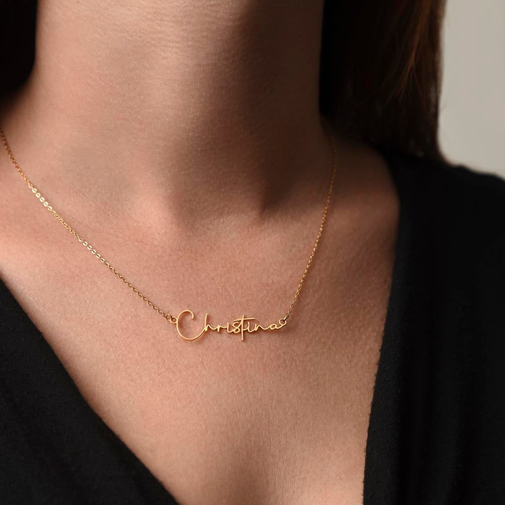 SISTER - Signature Name Necklace