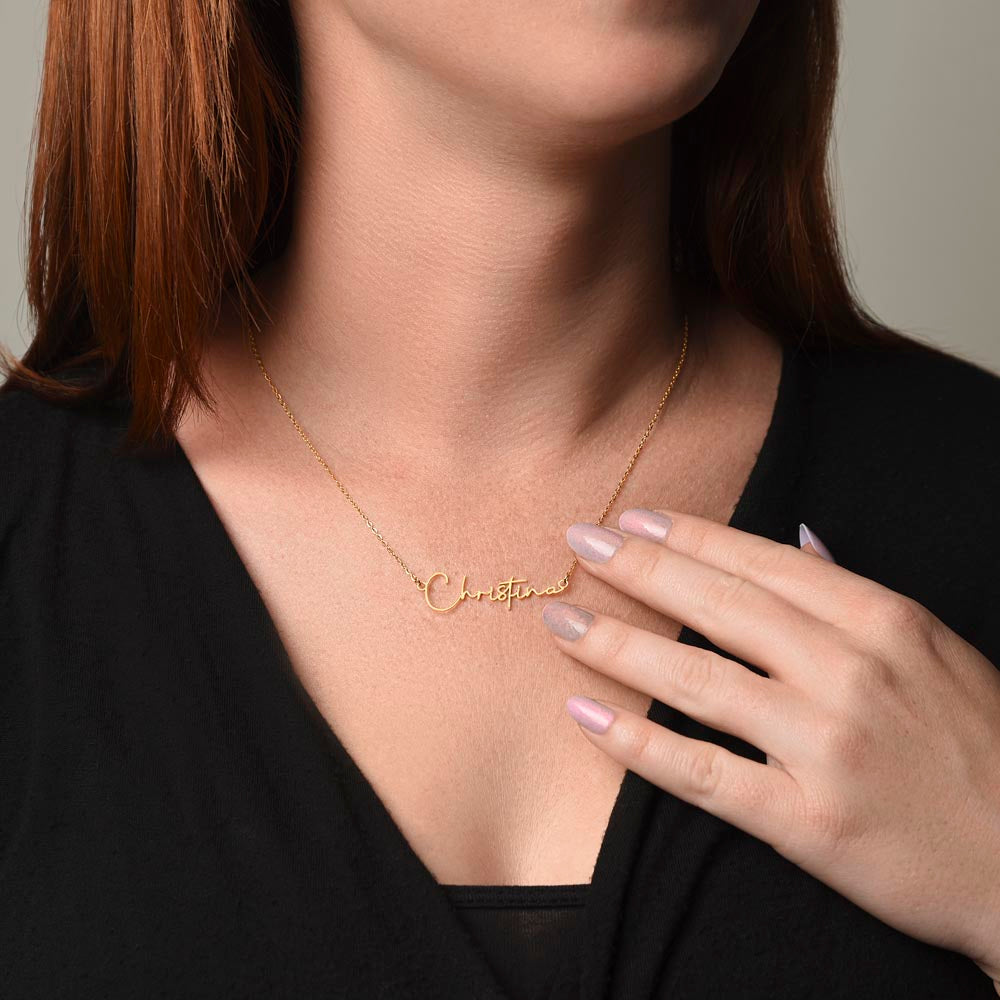 SISTER - Signature Name Necklace