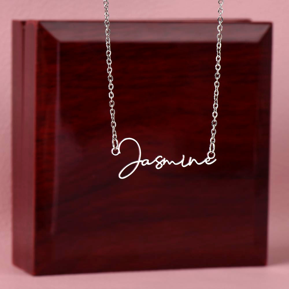 SISTER - Signature Name Necklace