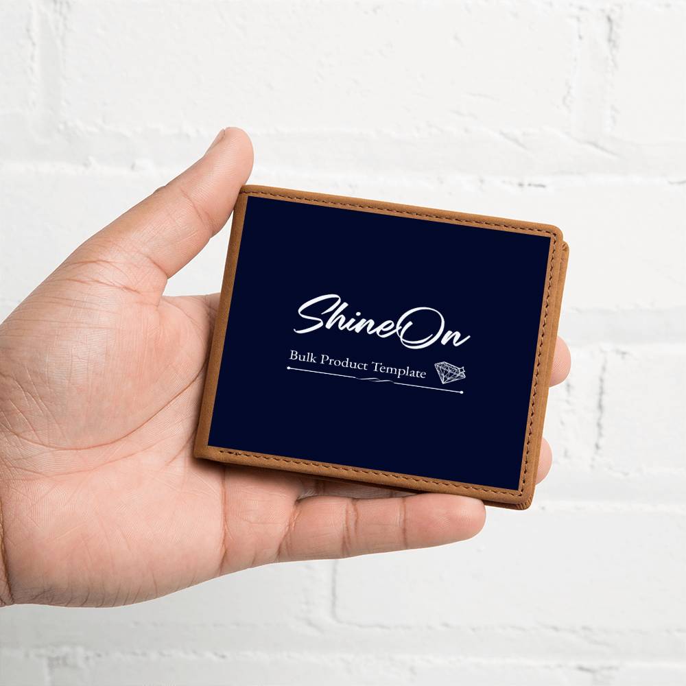 Customer Design - Design Your Wallet Today - Genuine Cowhide Leather.