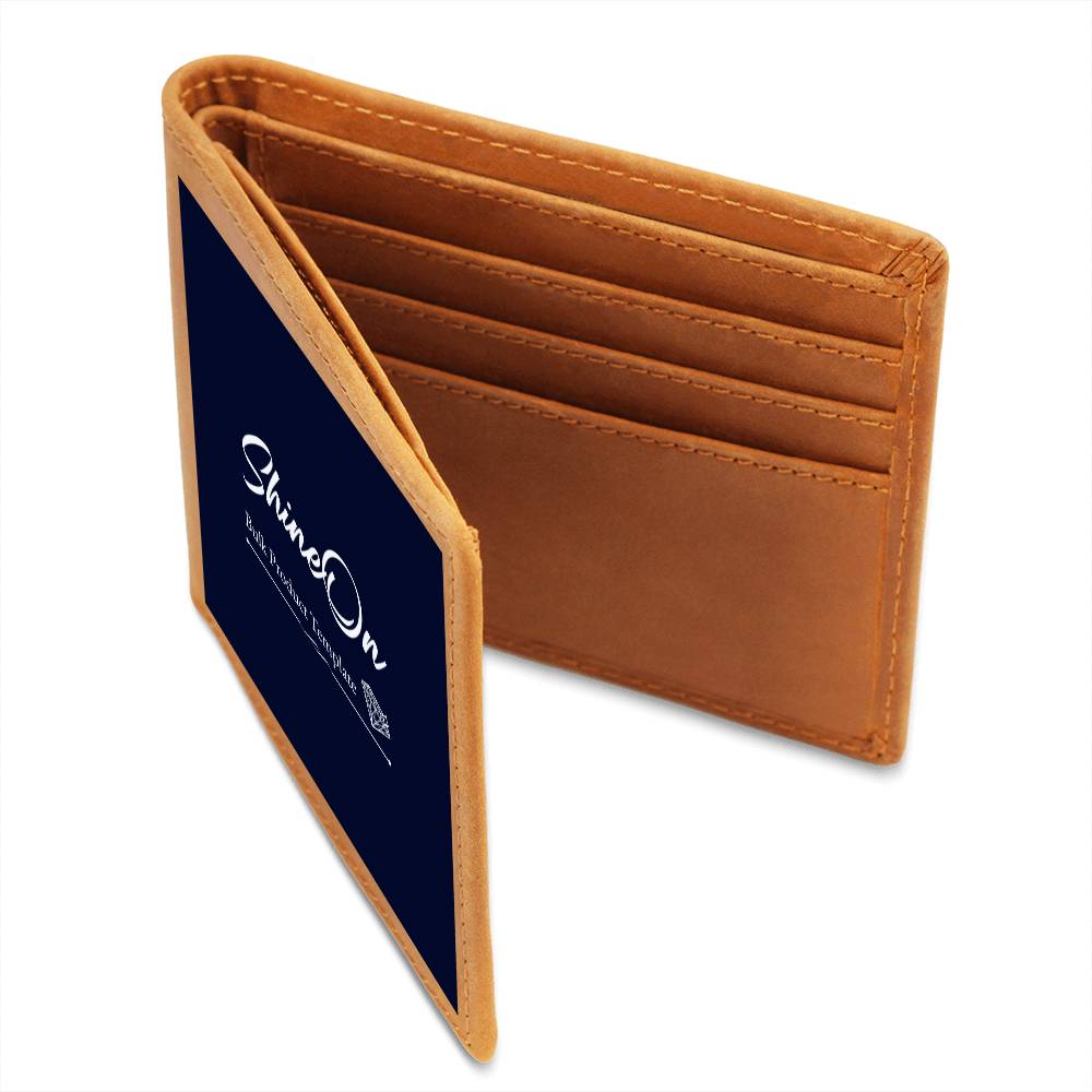 Customer Design - Design Your Wallet Today - Genuine Cowhide Leather.