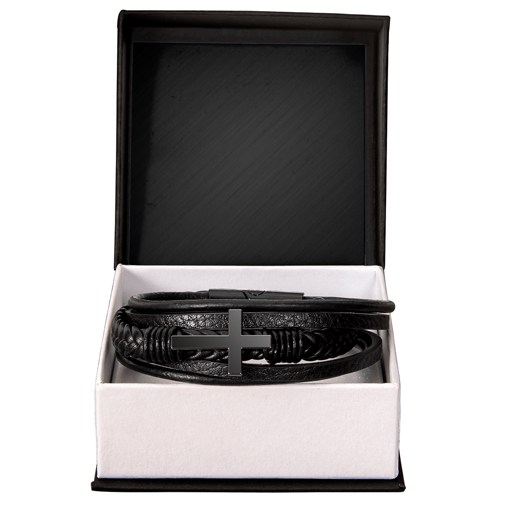 Men's Cross Bracelet - For Men