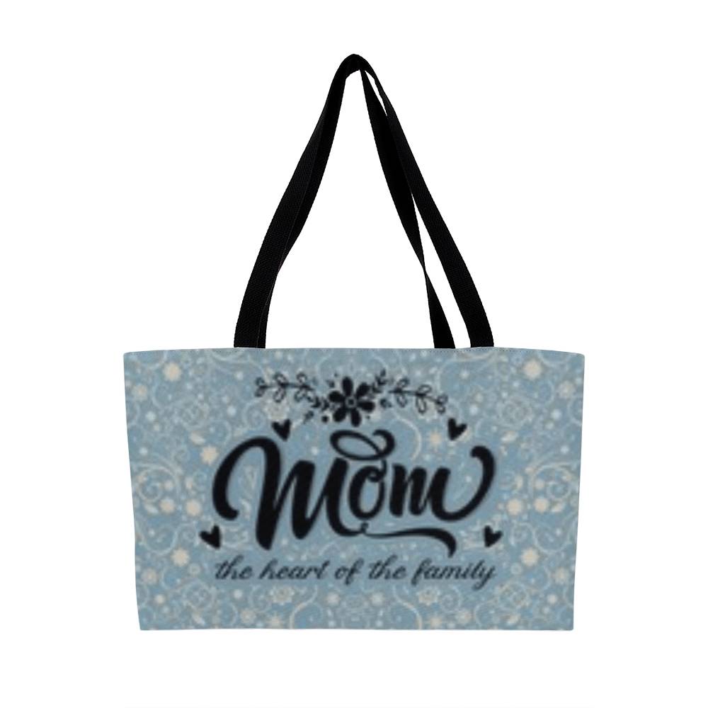 Mom- The Heart Of The Family- Weekend Tote Bag