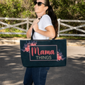 Label your things -with" Mama Things"- Weekend Tote Bag