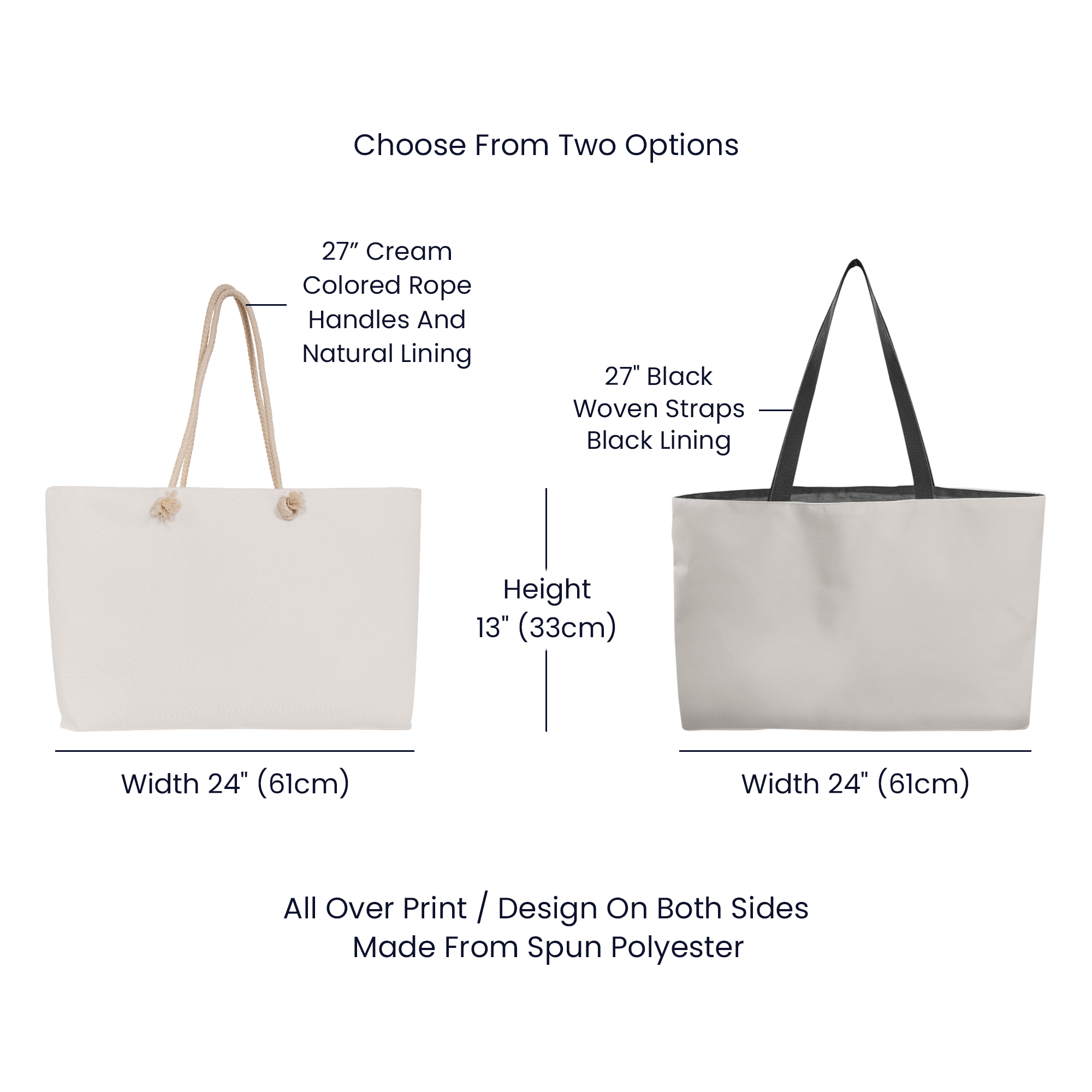 Label your things -with" Mama Things"- Weekend Tote Bag