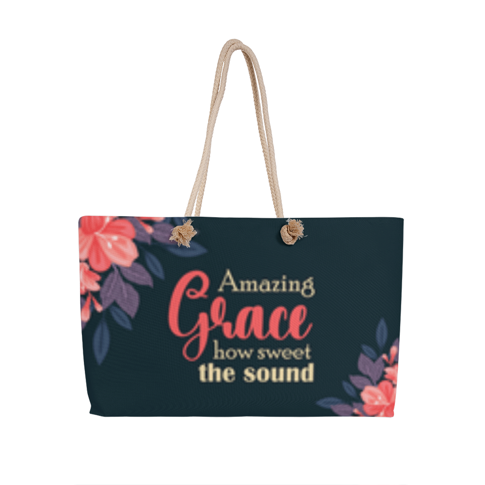 Amazing Grace - Weekend Tote
