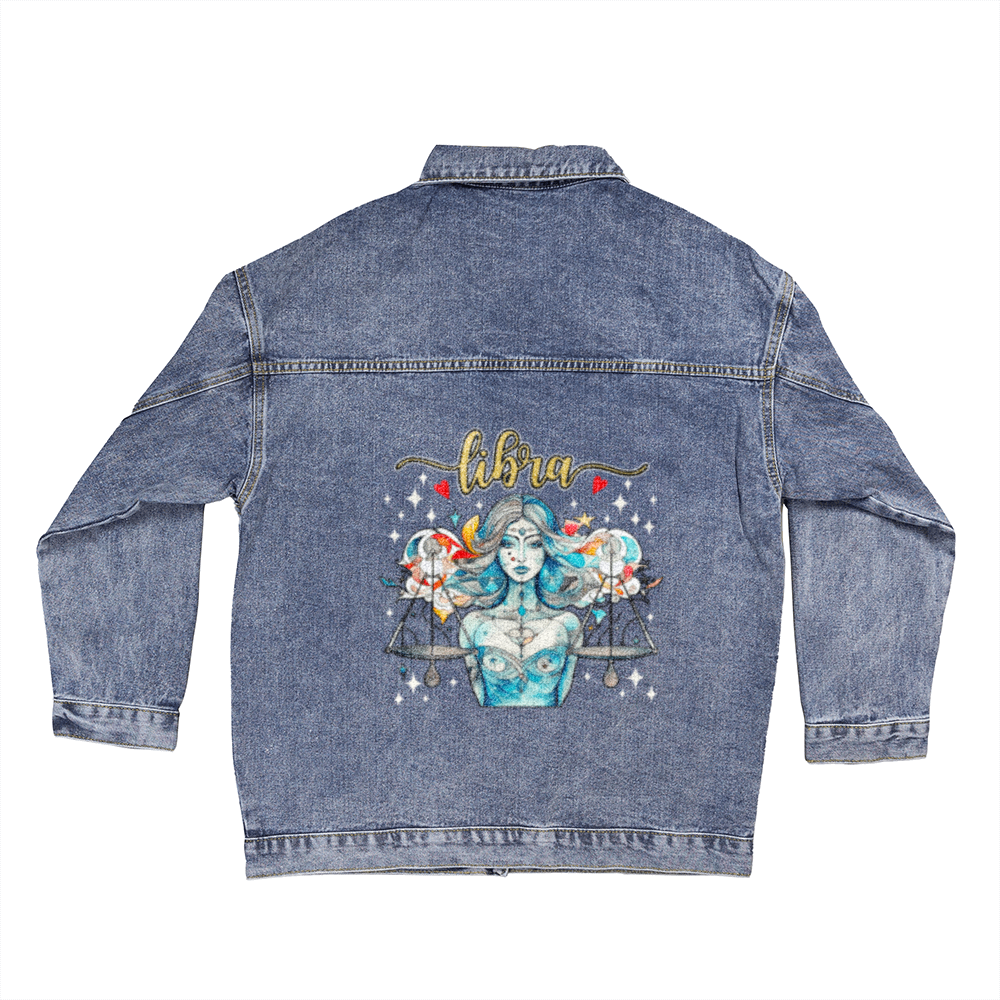 LIBRA - Oversized Boyfriend Jean Jacket
