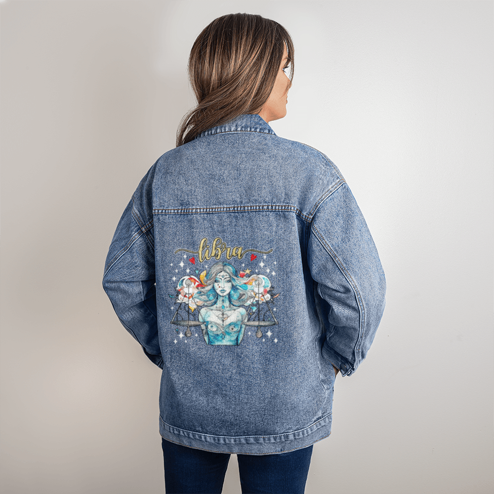 LIBRA - Oversized Boyfriend Jean Jacket