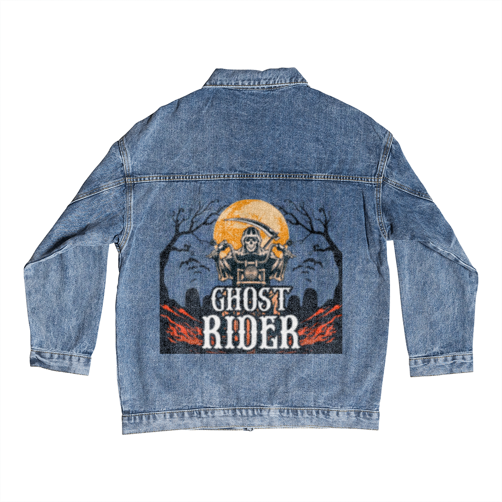 GHOST RIDER - Men's Jean Jacket