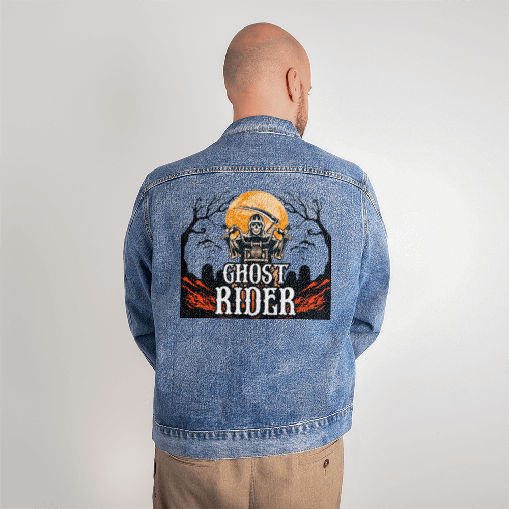 GHOST RIDER - Men's Jean Jacket