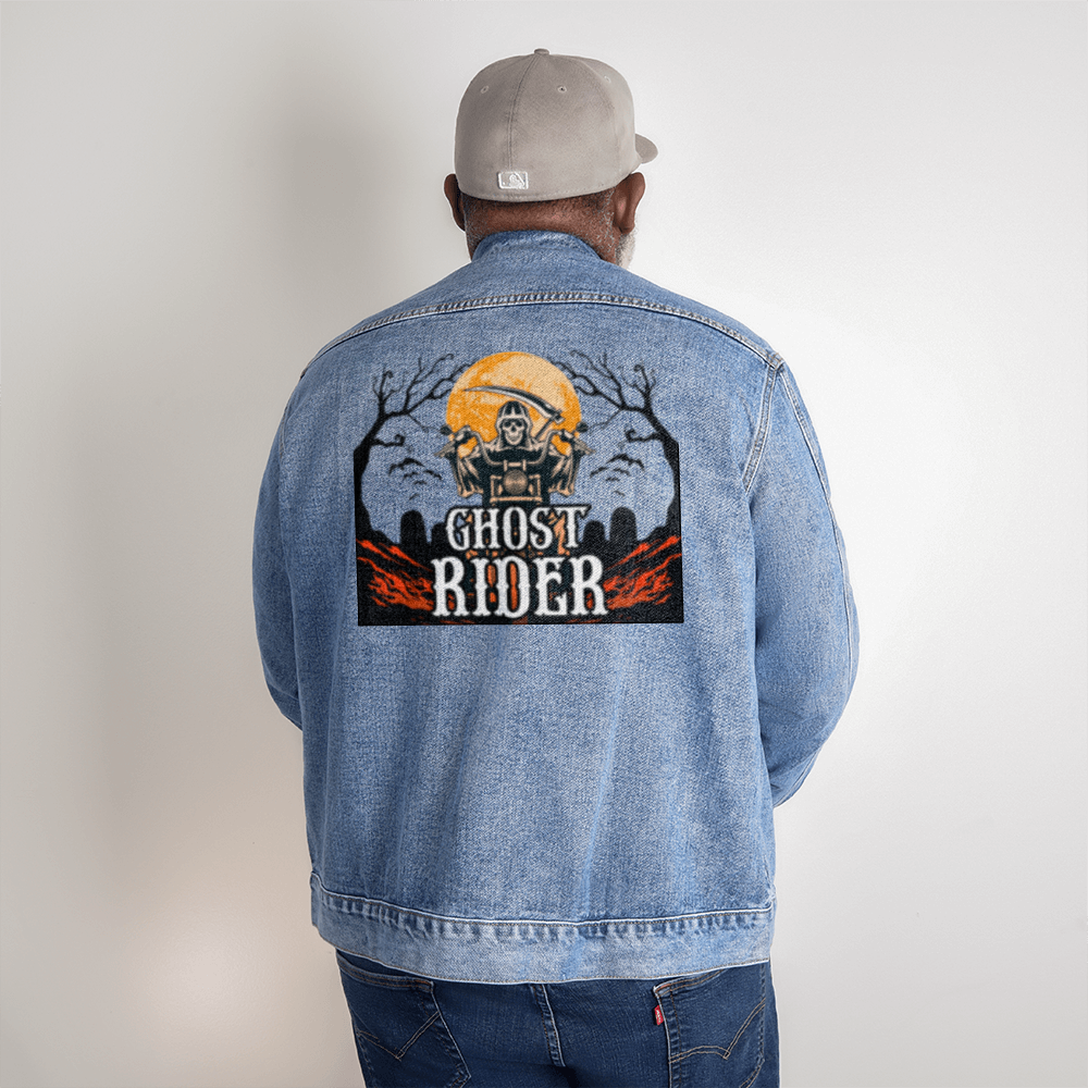 GHOST RIDER - Men's Jean Jacket