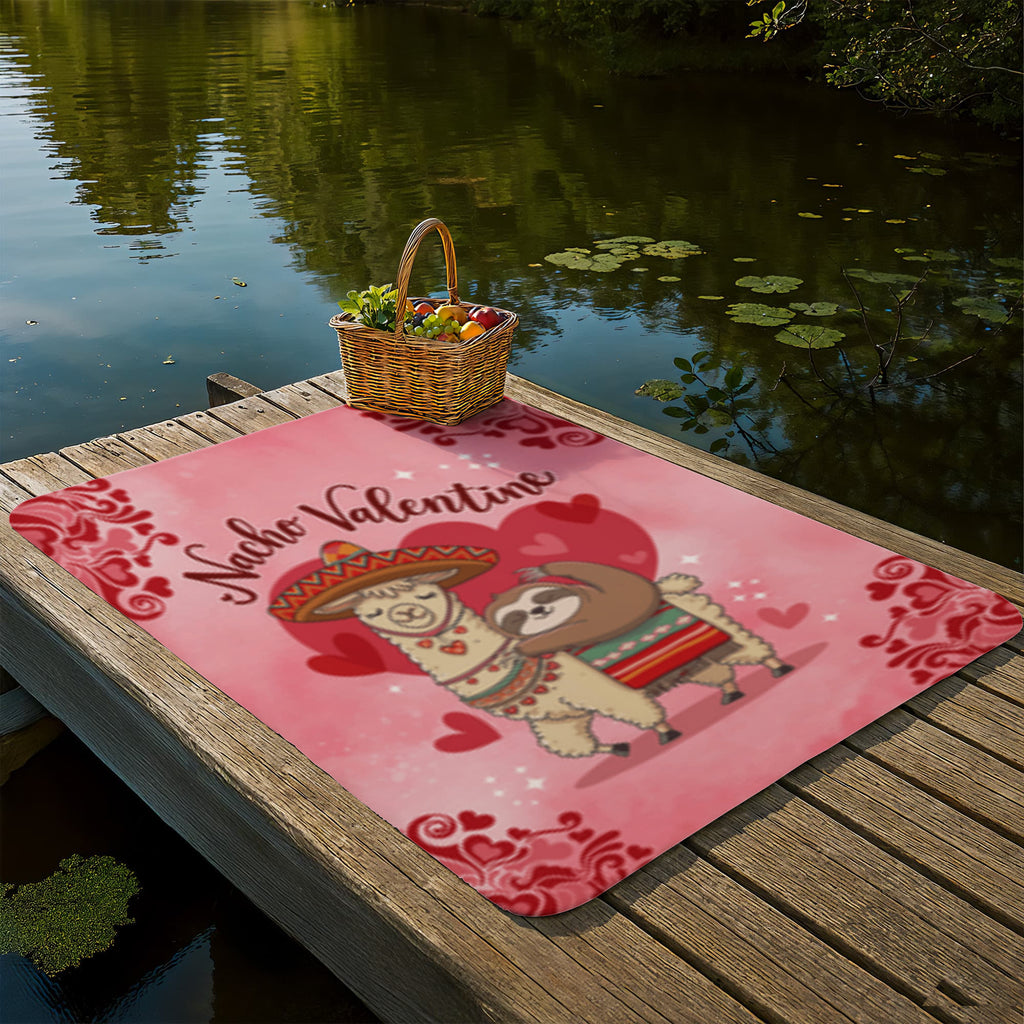 Nacho Valentine - Sherpa Fleece (super fluffy) Blanket- Valentine Collection!  (Fun size & Full size)