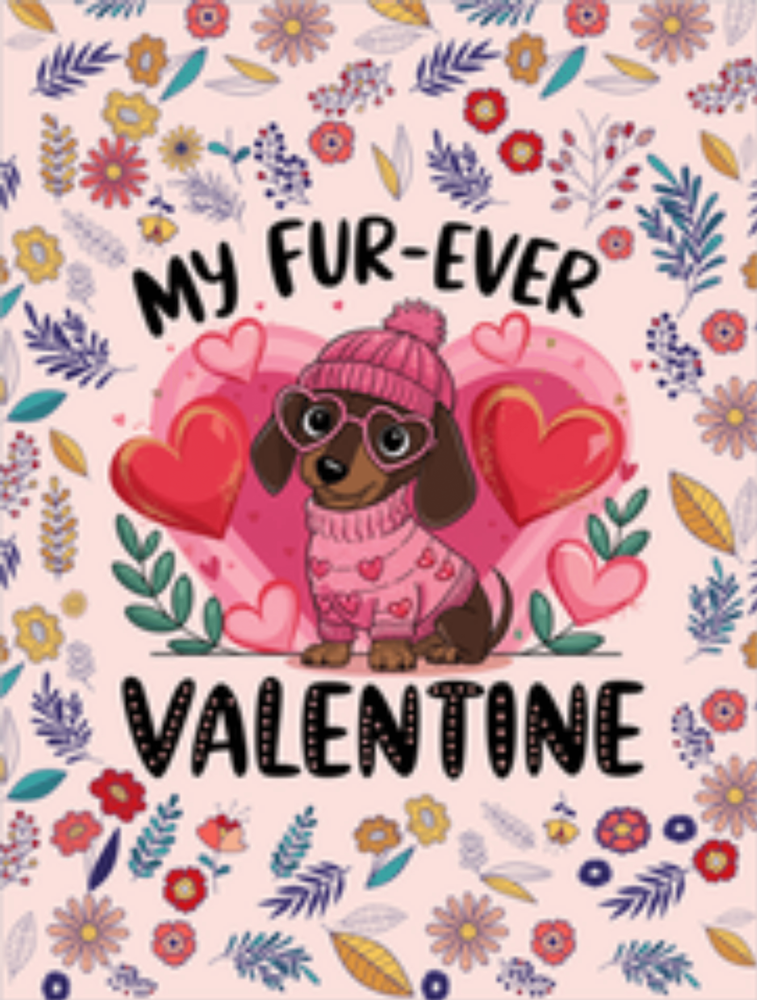My  FUR-EVER Valentine - Sherpa Fleece Blanket - FUN SIZE / FULL SIZE - Valentine Collection!
