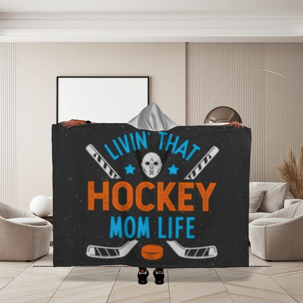 Hooded Sherpa Fleece Blanket for Ultimate Comfort and Cozy Moments