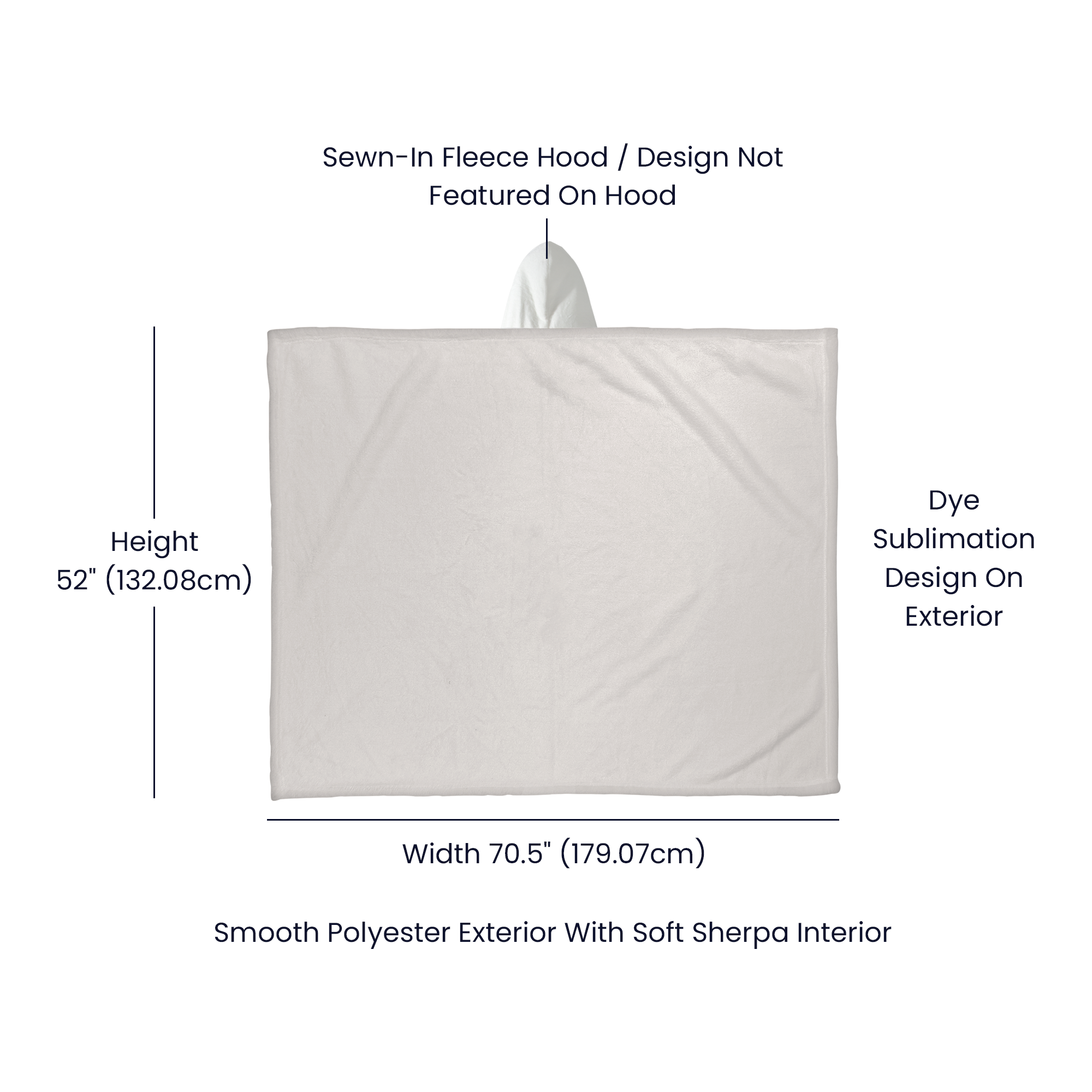 Hooded Sherpa Fleece Blanket for Cozy Comfort and Style