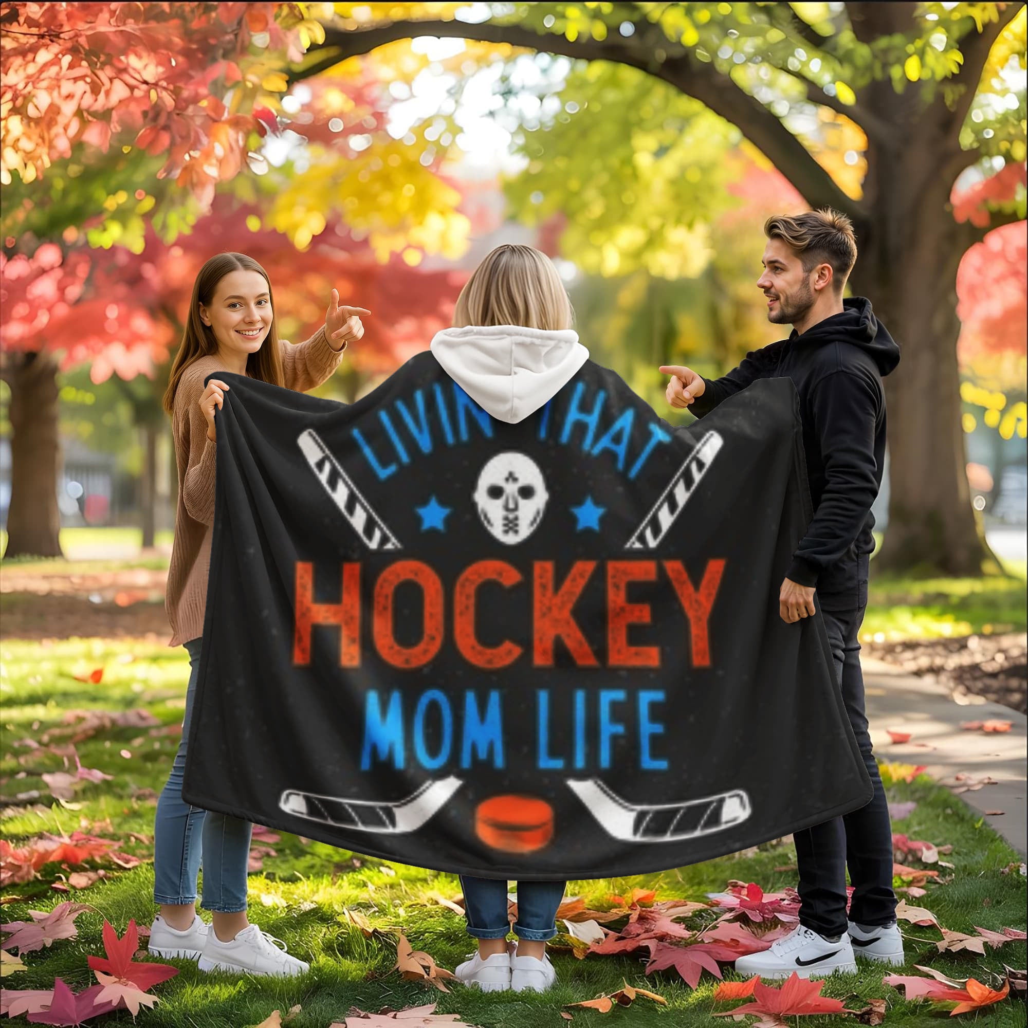 Hooded Sherpa Fleece Blanket for Ultimate Comfort and Cozy Moments