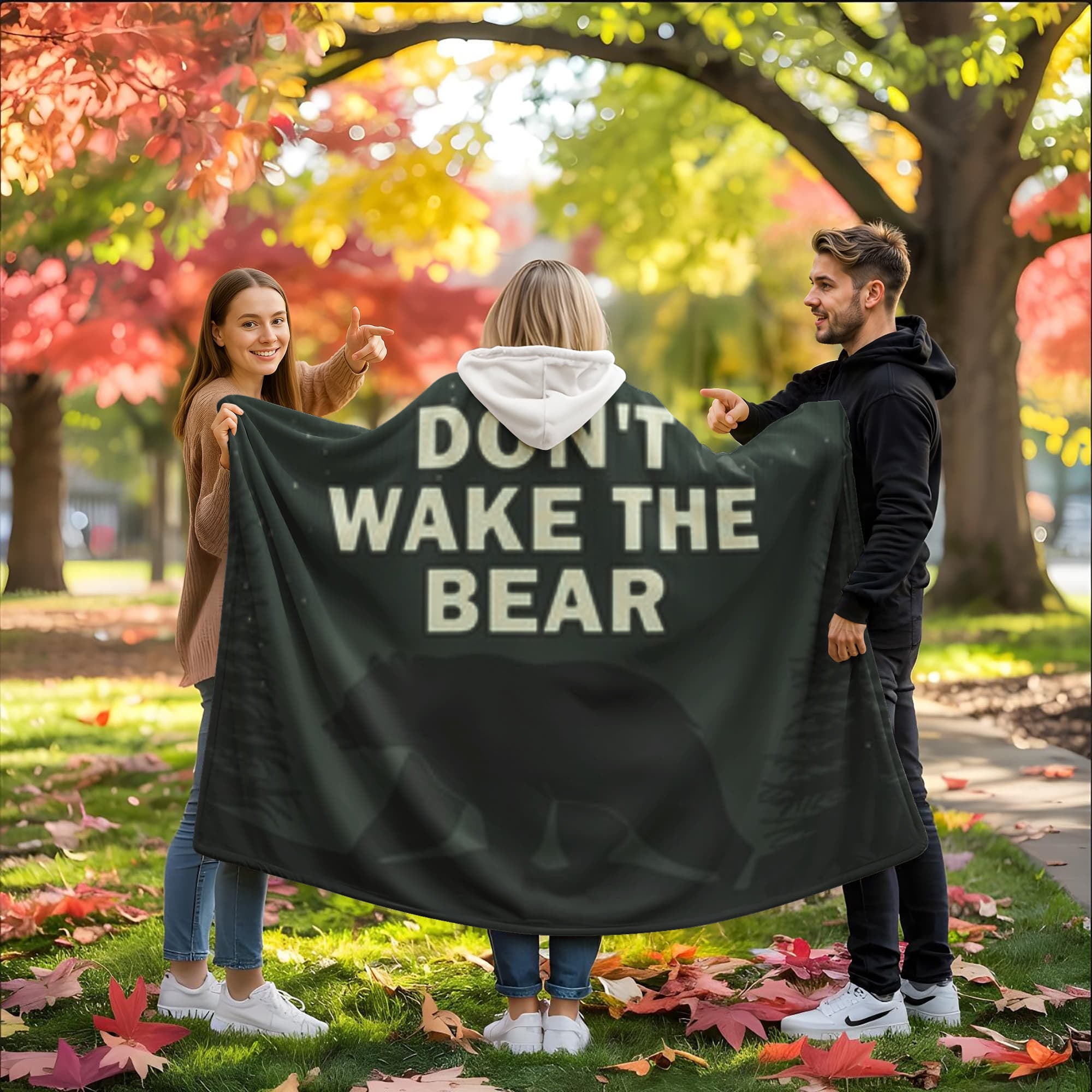 Hooded Sherpa Fleece Blanket for Cozy Comfort and Style